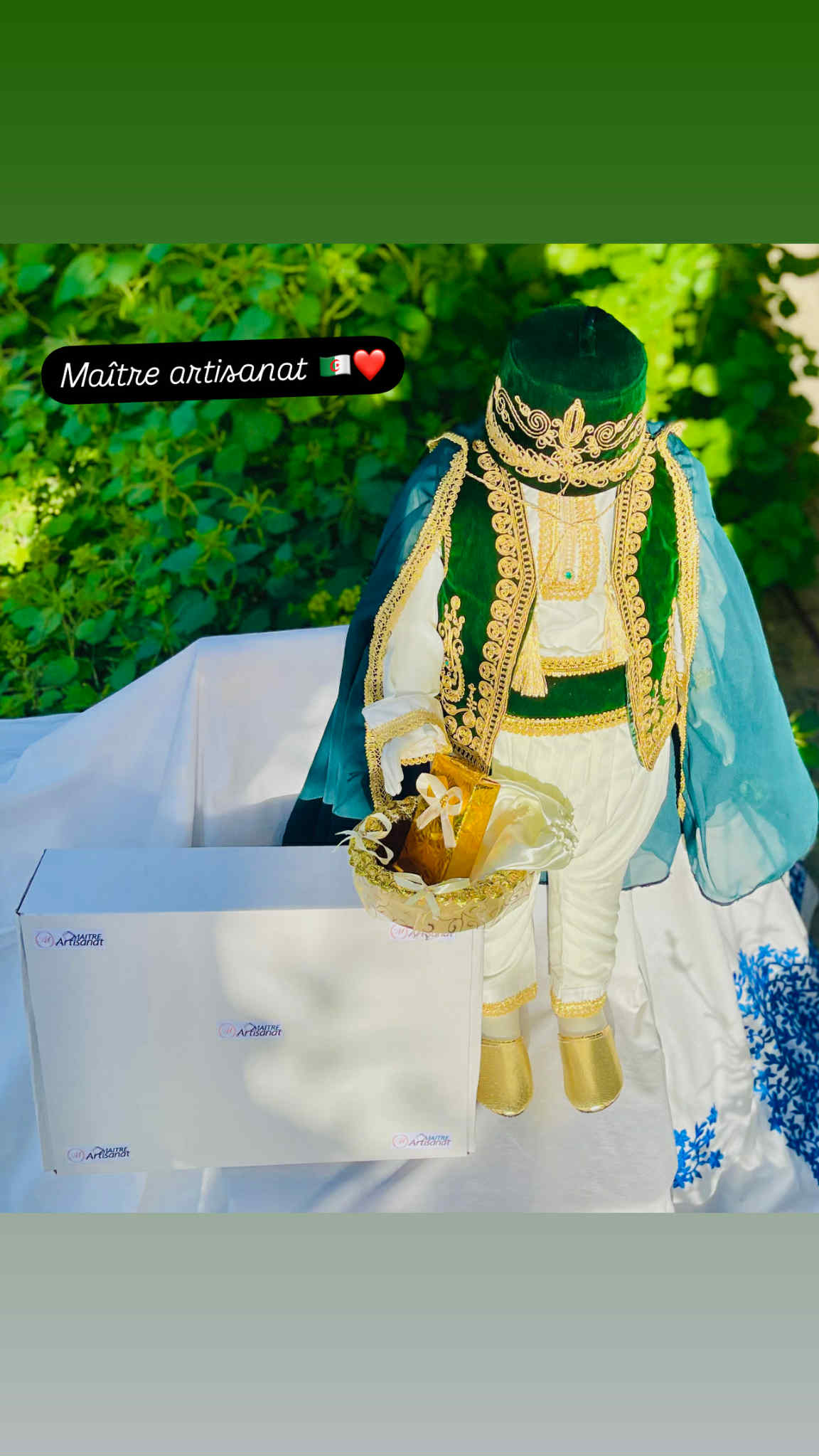 قورصو لباس تقليدي للاطفال منساب للختان و الحفلات يتكون من 10 قطع